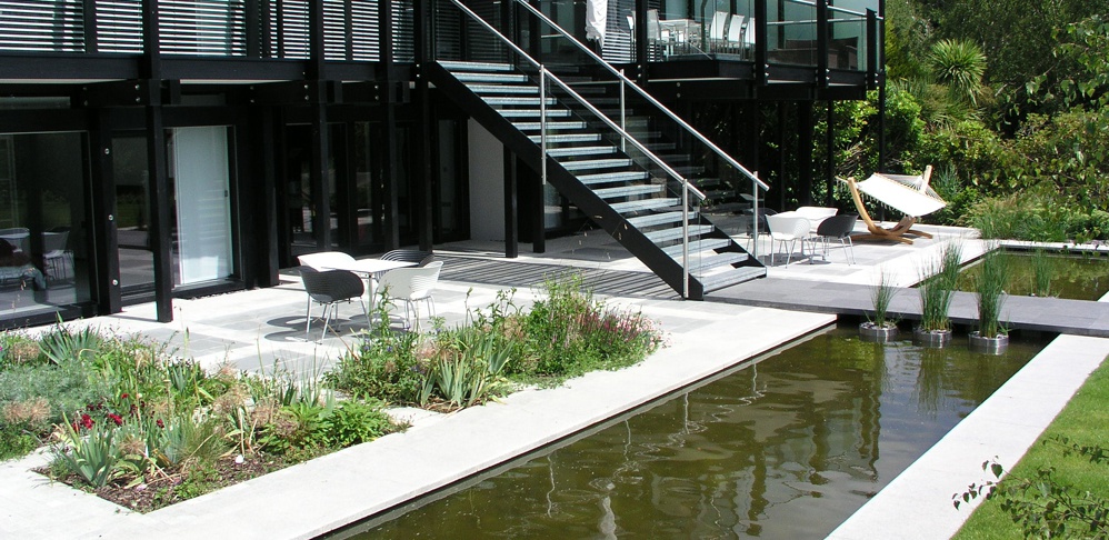 Garden Design Case Study - Huf Haus Private Client